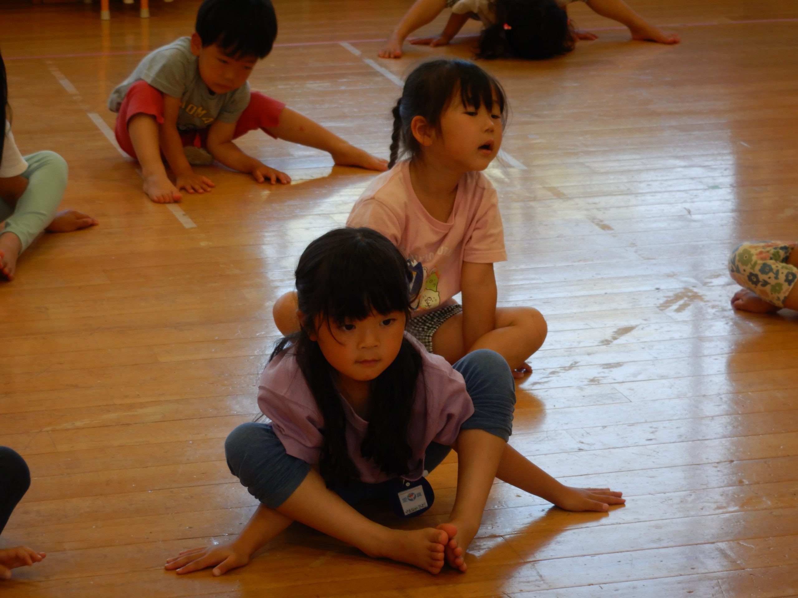 ヨガ体験をしたよ！