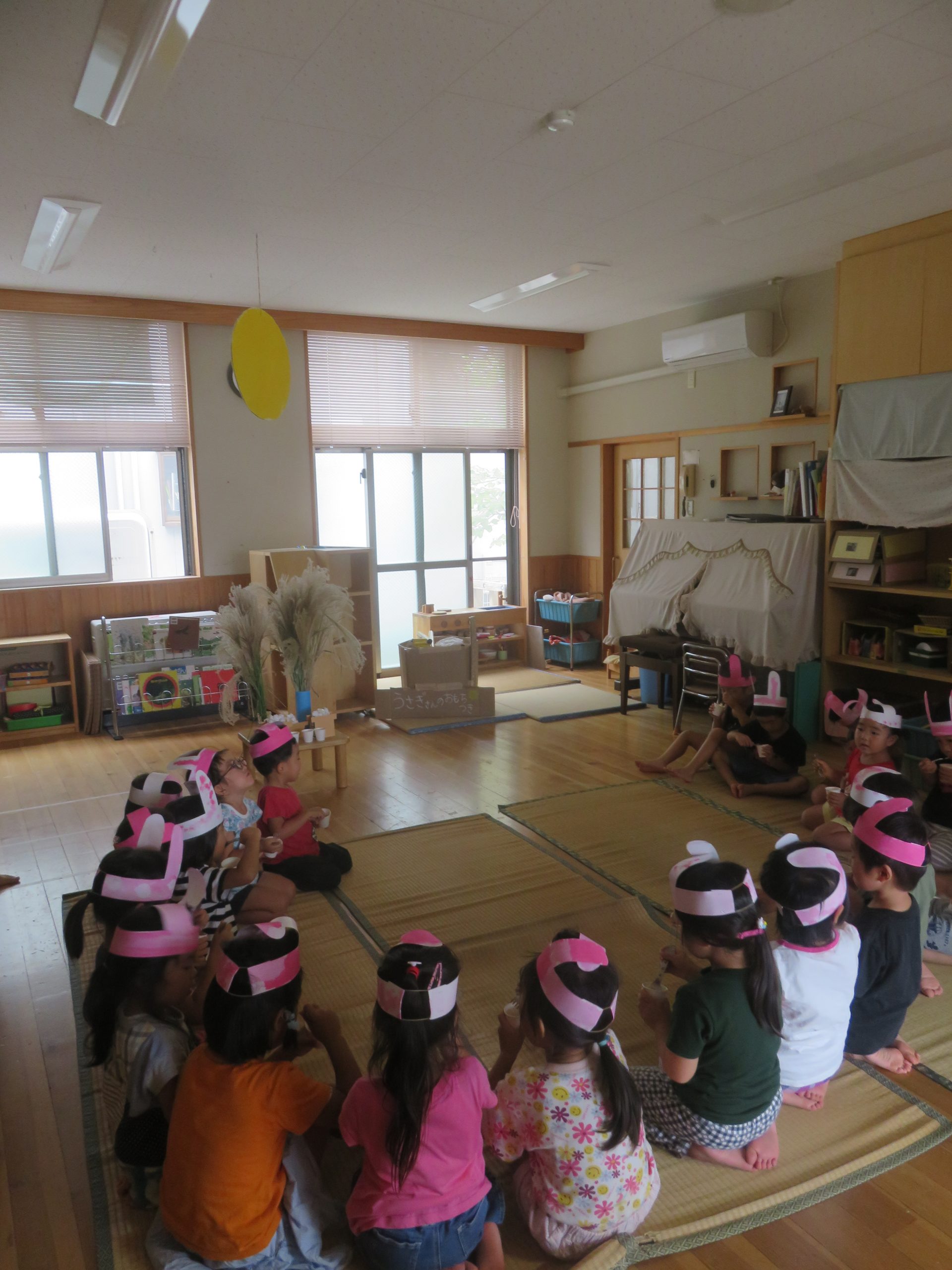 おつきみ?（年少組）