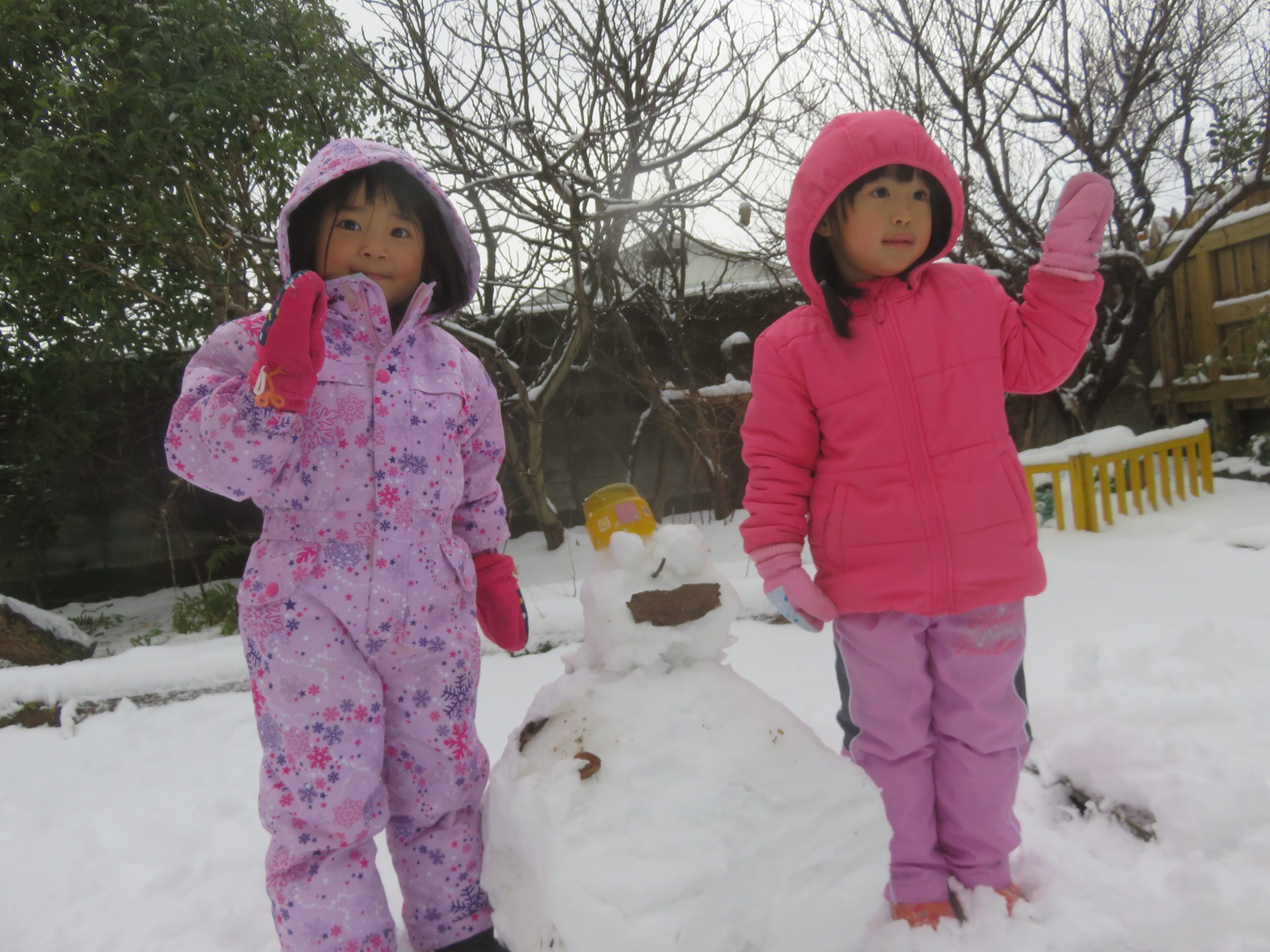 ゆきあそび　～年少組～