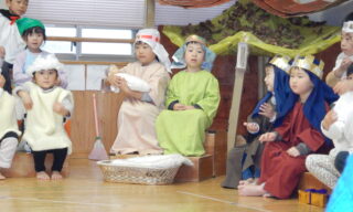 クリスマスページェントをしたよ（年中組）